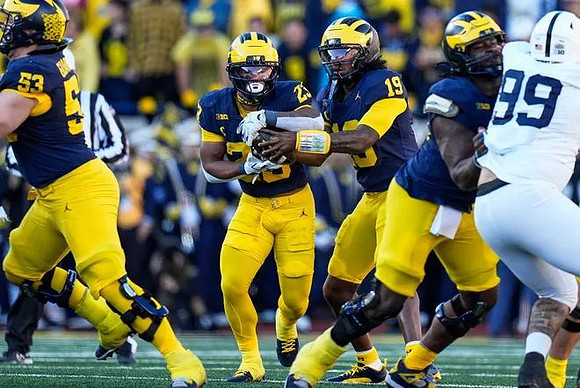 Jake Guarnera (53), Jordan Marshall (23), and Bryce Underwood (19)
