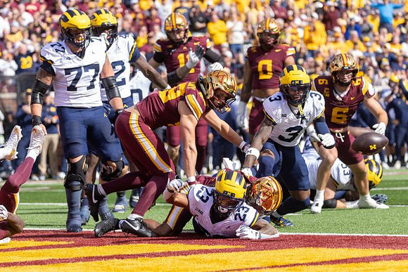 Blake Frazier (77), Jalen Hoffman (42), Jordan Marshall (23), and Andrew Marsh (3)