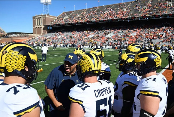 Grant Newsome and Michigan Team