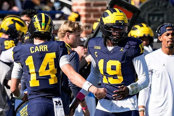 Manuel Beigel (96), Tommy Carr (14), and Bryce Underwood (19)