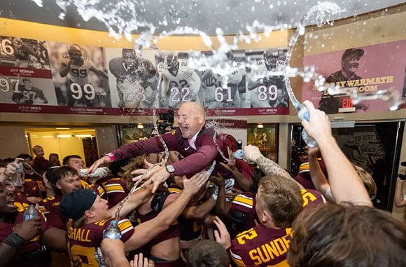 Minnesota Head Coach P. J. Fleck
