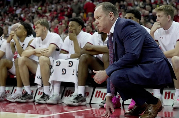 Wisconsin Head Coach Greg Gard