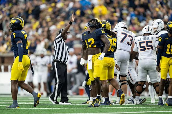 Chris Bracy (7), Nathaniel Owusu-Boateng (12), Trey Pierce (95), and Jo'Ziah Edmond (16)