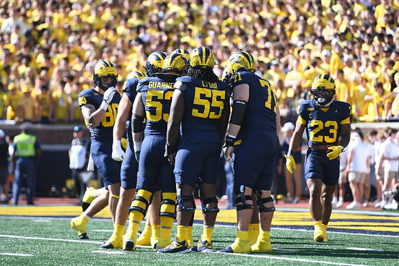 Hogan Hansen (80), Jake Guarnera (53), Nathan Efobi (55), Evan Link (71), and Jordan Marshall (23)