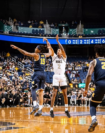 Rubin Jones (15) and L.J. Cason (2)