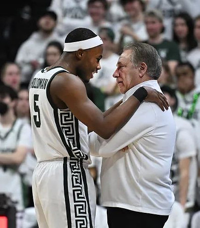 Michigan State Head Coach Tom Izzo