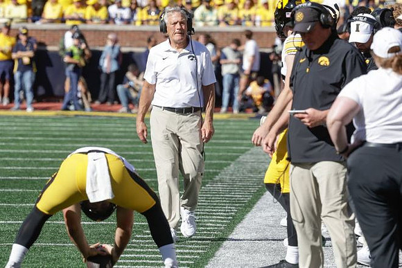 Iowa Head Coach Kirk Ferentz
