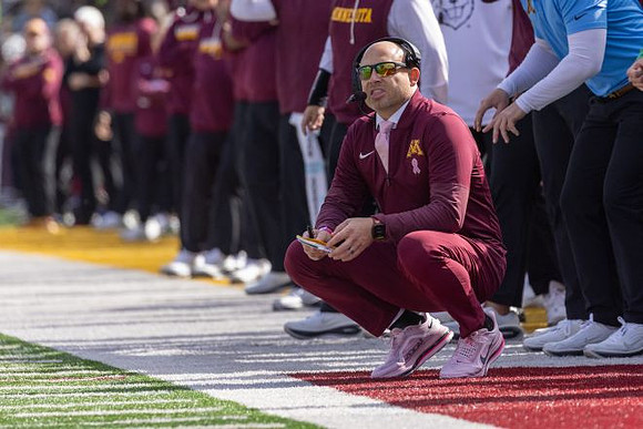 Minnesota Head Coach P. J. Fleck