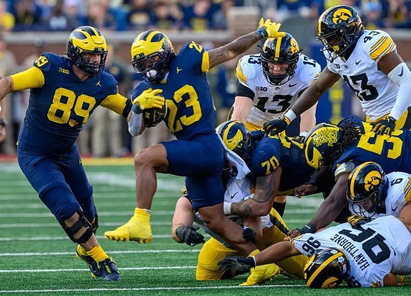 Avery Gach (89), Jordan Marshall (23), Brady Norton (70), and Nathan Efobi (55)