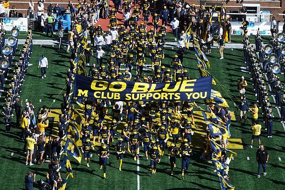 Michigan Team and Michigan Band
