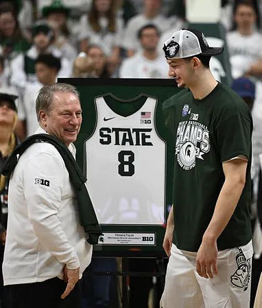 Michigan State Head Coach Tom Izzo