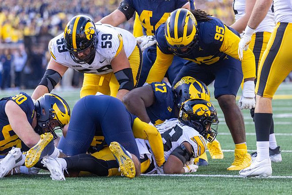 John Henry Daley (90), Enow Etta (17), Trey Pierce (95), and Nathaniel Staehling (44)