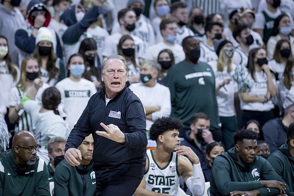 Michigan State Head Coach Tom Izzo