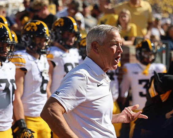 Iowa Head Coach Kirk Ferentz