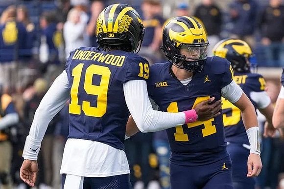 Bryce Underwood (19), Tommy Carr (14), and Manuel Beigel (96)