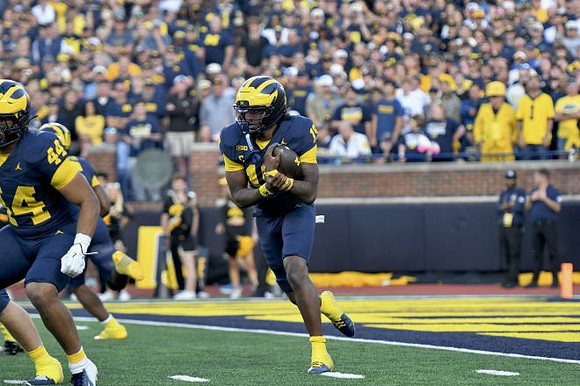 Eli Owens (44) and Bryce Underwood (19)