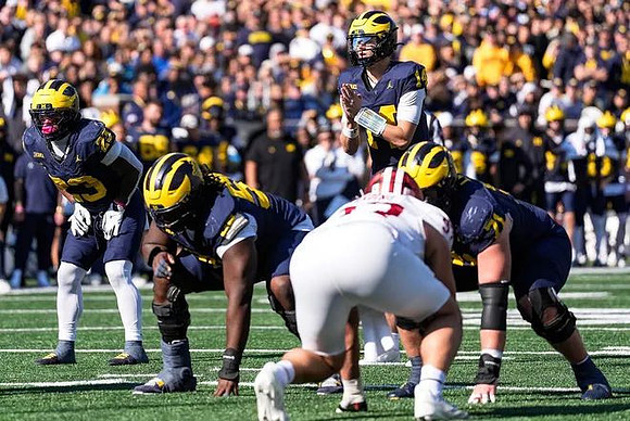Jordan Marshall (23), Nathan Efobi (55), Evan Link (71), and Tommy Carr (14)