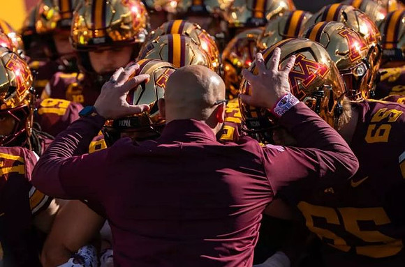 Minnesota Head Coach P. J. Fleck