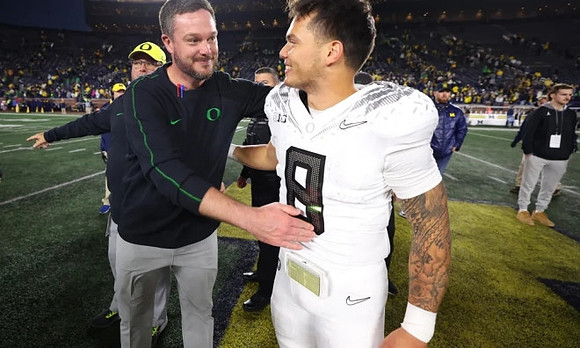 Oregon Head Coach Dan Lanning