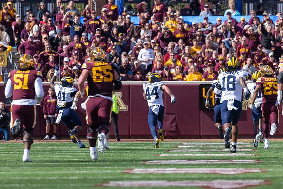 Tariq Boney (41), Nathaniel Staehling (44), Troy Bowles (18), and Jyaire Hill (0)