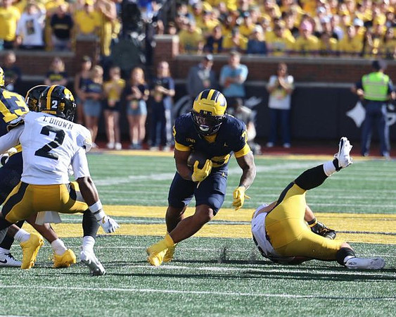 Jordan Marshall (23) and Travis Johnson (13)