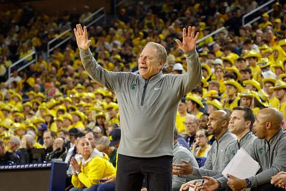 Michigan State Head Coach Tom Izzo