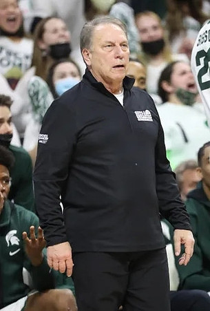 Michigan State Head Coach Tom Izzo