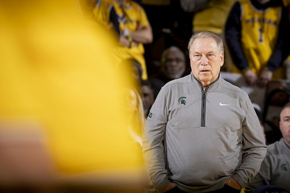 Michigan State Head Coach Tom Izzo