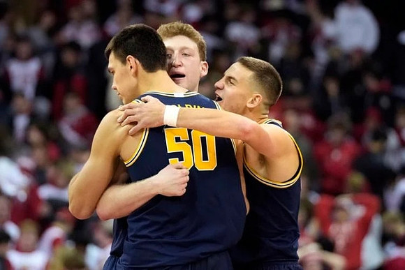 Vladislav Goldin (50), Danny Wolf (1), and Will Tschetter (42)
