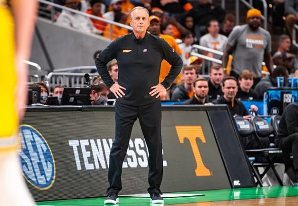 Tennessee Head Coach Rick Barnes
