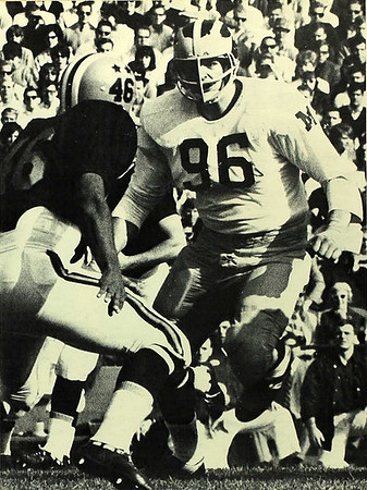 1965 Season-Illinois: Tom Mack (96)