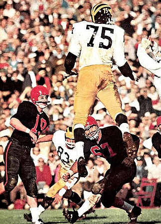 1964 Season-Oregon State: William Yearby (75) and William Laskey (83)