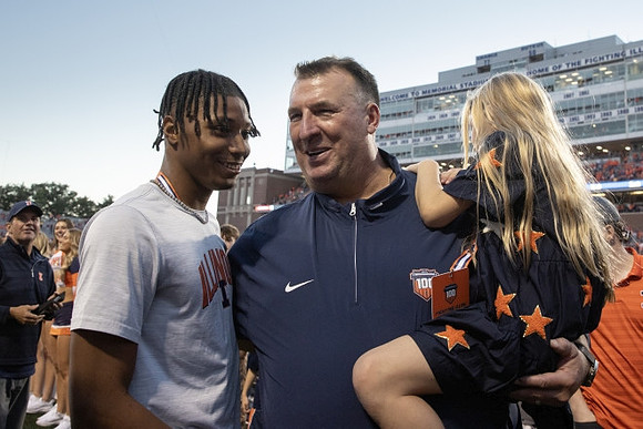 Illinois Head Coach Bret Bielema