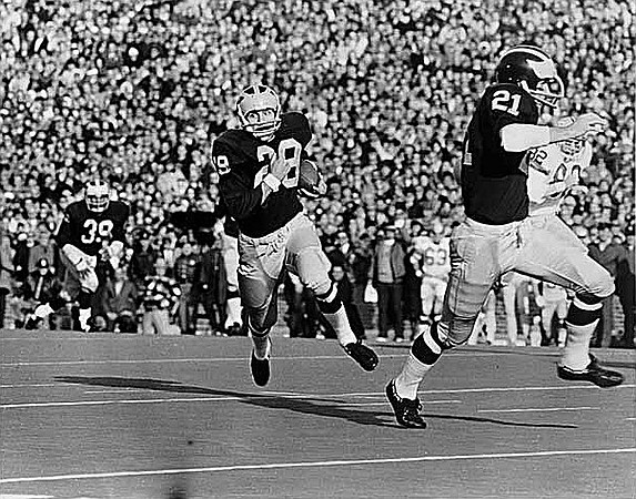 1969 Season-Ohio State: Henry Hill (39), Barry Pierson (29), and Bruce Elliott (21)