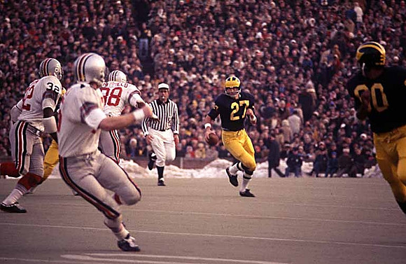 1969 Season-Ohio State: Don Moorhead (27) and William Harris (80)