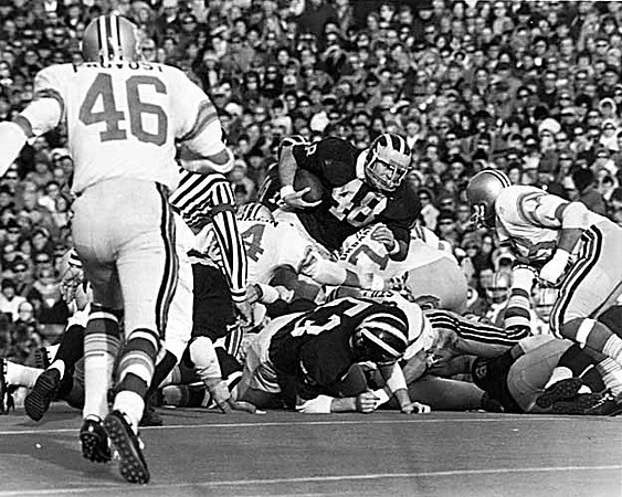 1969 Season-Ohio State: Garvie Craw (48) and Guy Murdock (53)