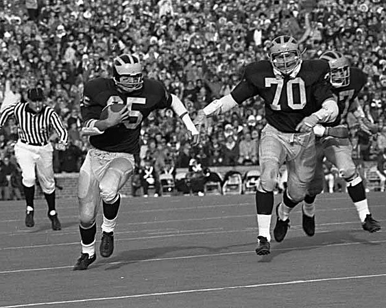 1969 Season-Ohio State: Tom Curtis (25), Marty Huff (70), and Edward Moore (97)
