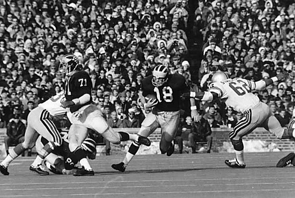 1969 Season-Ohio State: Jack Harpring (71) and John Gabler (18)