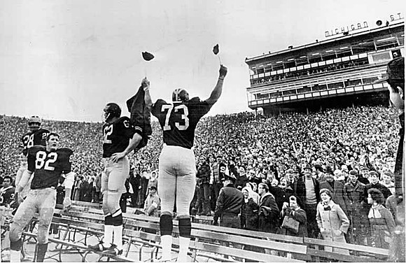 1969 Season-Ohio State: William Berutti (28), Peter Newell (82), Edward Baldwin (62), and Morris Abrahams (73)