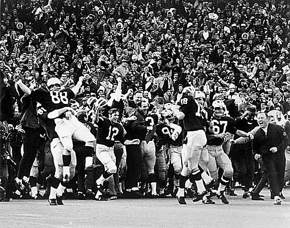1969 Season-Ohio State: Michael Hankwitz (81), Jim Mandich (88), James Schmitz (12), John Gabler (18), and Joseph Lukz (67)