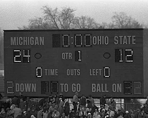 1969 Season-Ohio State: Final Score
