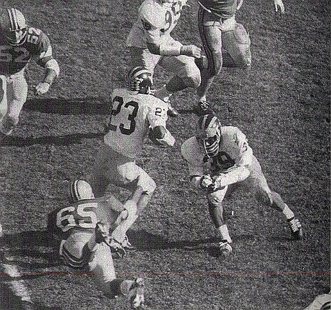 1970 Season-Ohio State: James Betts (23), Henry Hill (39), and Robert Rosema (95)