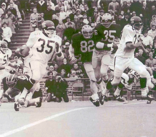 1970 Season-Texas A&M: Thom Darden (35) and Peter Newell (82)