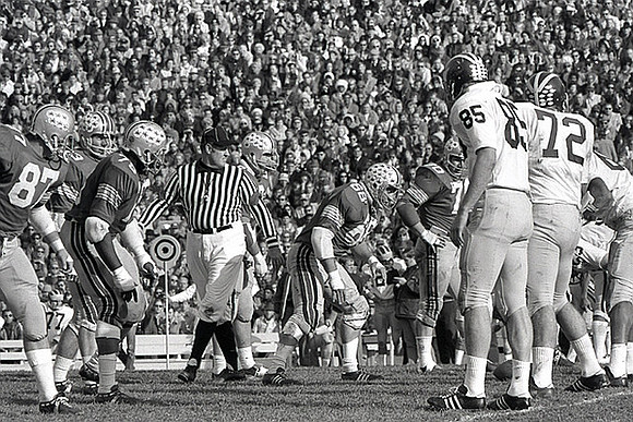 1970 Season-Ohio State: Paul Seymour (85) and Dan Dierdorf (72)