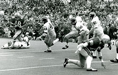 1972 Season-Ohio State: Chuck Heater (44), David Bo Rather (15), and Michael Hoban (61)