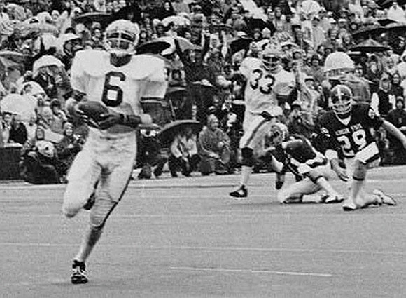 1973 Season-Michigan State: Dave Brown (6) and Carl Russ (33)