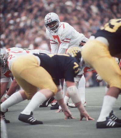 1973 Season-Ohio State: David Gallagher (71) and Donald Coleman (39)