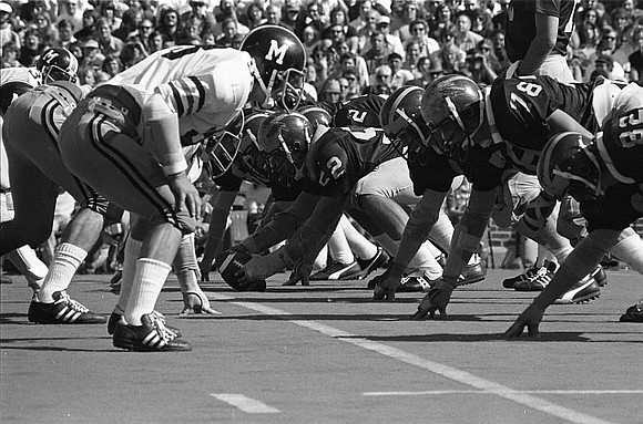 1975 Season-Missouri: James Czirr (52), Mike Kenn (78), and Mark Schmerge (82)