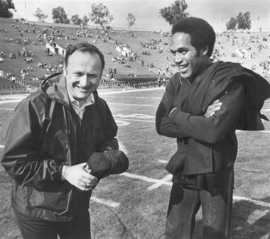 1976 Season-Southern California: Bo Schembechler and O.J. Simpson