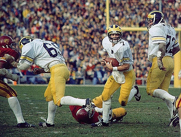 1976 Season-Southern California: Rick Leach (7), Gerry Szara (69), and Walt Downing (72)